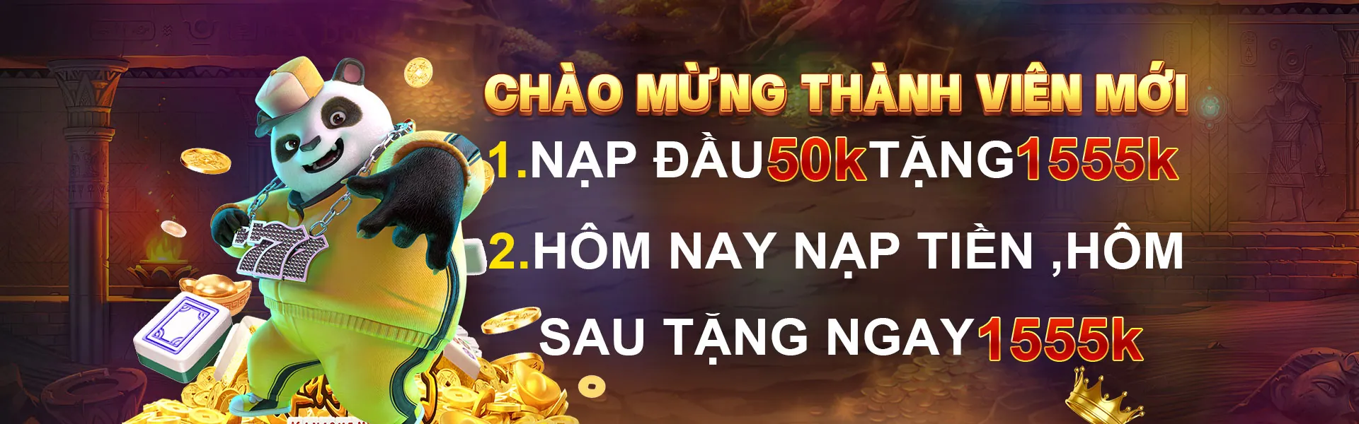 Banner ưu đãi hoàn trả nạp tiền hàng ngày K89BET